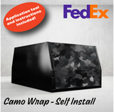 TC Boxes Canopy Wrap - Camo Side Doors