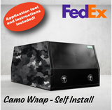 TC Boxes Canopy Wrap - Camo Rear Panel